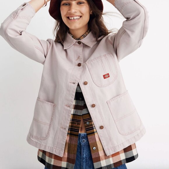 Madewell x Dickies Pink Jean Jacket - Picture 5 of 5